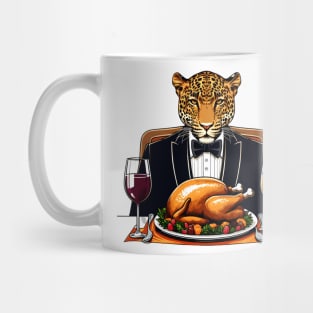 Leopard Thanksgiving Mug